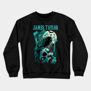 JAMES TAYLOR BAND MERCHANDISE Crewneck Sweatshirt